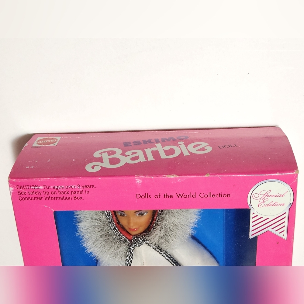 1990 Eskimo Barbie Dolls Of The World Collection Vintage Doll 21 - Picture 7 of 9